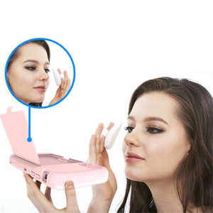 2018 nuovi arrivi accessori per cellulari cassa del telefono dello specchio utilizzato in trucco per <span class=keywords><strong>il</strong></span> iphone x <span class=keywords><strong>caso</strong></span> di lusso con slot per schede - Product Image 2