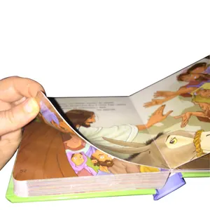 Профессиональная Заводская Книга в твердом переплете от производителя, короткая Книга в форме бабочки, круглая угловая детская доска, печать по запросу