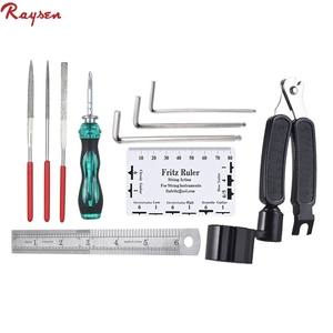 Organizador de Cordas de Guitarra, Régua de Ajuste, Kit Completo de Manutenção e Limpeza para Reparação de Guitarra para Todos os Instrumentos de Cordas - Product Image 1