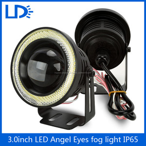 3200lm led ojos <span class=keywords><strong>de</strong></span> ángel <span class=keywords><strong>de</strong></span> <span class=keywords><strong>luz</strong></span> antiniebla faros antiniebla moto 3 pulgadas - Product Image 4