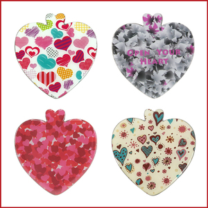 Tùy Chỉnh Nhỏ Hình Trái Tim Tay Gương Pocket Gương Mỹ Phẩm Gương Opp/<span class=keywords><strong>Pvc</strong></span>/Hộp Quà Tặng Chấp Nhận - Product Image 2