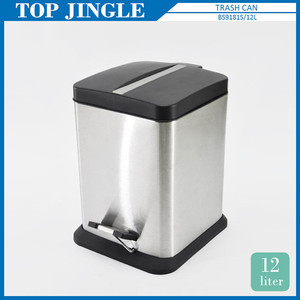 30L Cheap Stainless steel waste <b>bins</b> - Product Image 6