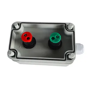 IP67 130*80*70 Waterproof Control Box With Red And Green Indicator Light