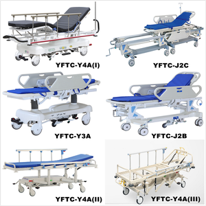 รถเข็นเปลหามผู้ป่วยทำจากอะลูมิเนียมอัลลอยทางการแพทย์สำหรับใช้ในโรงพยาบาลฉุกเฉิน YFTC-Y4A ดีไซน์ทันสมัย - Product Image 6