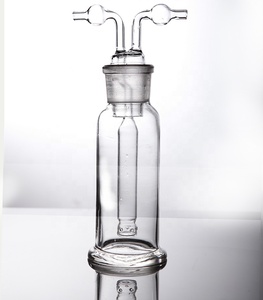 Bình rửa khí Monteggia 250ml bằng thủy tinh phòng thí nghiệm có ống xốp - Product Image 3