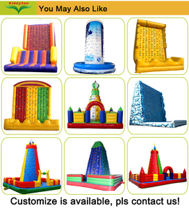 Dinding Panjat Tiup dengan Seluncuran untuk Anak-anak dan Dewasa, Dinding Panjat Tebing Tiup - Product Image 6