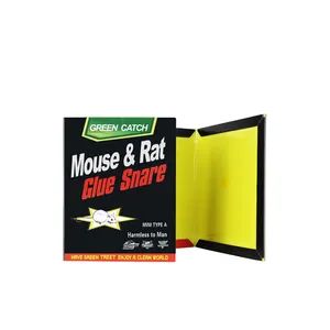 Ratten Muis Muizen Lijm/Gum Boards Val Papier Pad Kartonnen Fabricage Lijm Muizenval