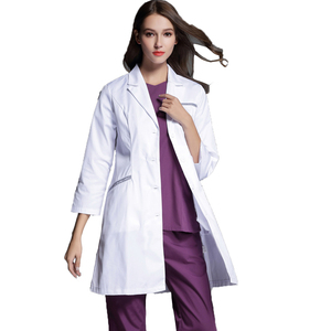 Donne di autunno Anti-rughe Manica Lunga Infermiera Nniform Dental Clinic del Medico Outcoat Ospedale Uniforme - Product Image 1