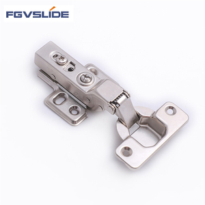 FGVSLIDE Furniture Hardware Hinge 35 Mm Buffering Full Overlay Clip On Soft Close Hydraulic Kitchen Cabinet Hinge