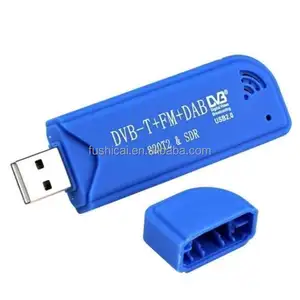 USB 2.0 Digital DVB-T HDTV TV Tuner SDR + DAB + FM Receiver Tongkat RTL2832U + R820T2