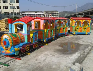 Customize Ride On Kids Electric Amusement Train Rides Electric Train