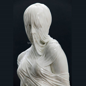 <span class=keywords><strong>Escultura</strong></span> femenina de mármol blanco de chica de baile de bailarina vedada moderna hermosa - Product Image 2