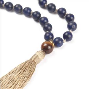 <span class=keywords><strong>Collana</strong></span> di nappe di perline 108 in pietra naturale personalizzata all'ingrosso per uomini e donne - Product Image 2