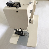 Machine à coudre domestique plate 7'' à point noué, pied entraîneur, design portable, compatible 110V/220V, garantie 1 an