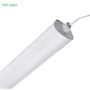 lighting suppliers ip65 36w 48w double tube led waterproof tube light fixture with 2 years warranty