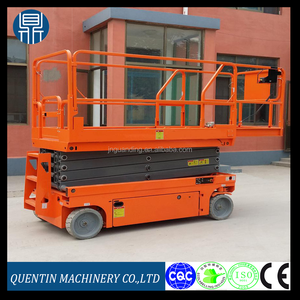 6-14M 380KG 자주식 전동 가위형 리프트, 창고용 자주식 배터리 전동 리프팅, 가격 - Product Image 3