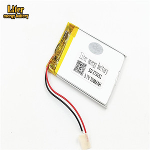 Li-polymer battery 373651 3,7 V 700 mAh LiPo battery with 10 K NTC for GPs - Product Image 4
