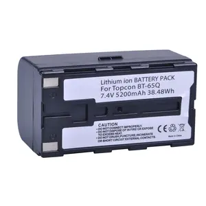 Batterie de TOPCON BT-65Q BT65Q BT 65Q Li-ion Batterie pour Topcon GTS-750 GPT-7500 Station Totale