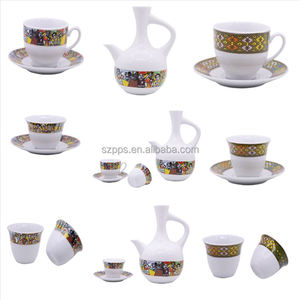 Ensemble de café éthiopien Jebena, tena, avec décoration de <span class=keywords><strong>sheba</strong></span> - Product Image 5
