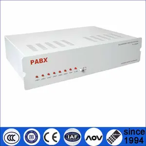 중앙 전화 pabx 시스템 4 공동 라인 16 확장