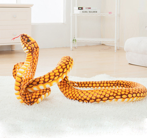 Jouets en peluche <span class=keywords><strong>Cobra</strong></span> serpent 3D de simulation <span class=keywords><strong>2022</strong></span> pour enfants Cadeaux d'anniversaire - Product Image 6