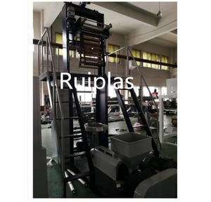 Película de plástico para extrusora pva pla + pbat, filme biodegradável pe de nylon que sopa/filme soprado/máquina de fabricação de película - Product Image 4