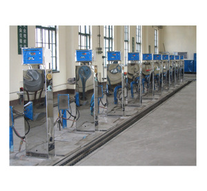 CNG LNG klorin propana CO2 oksigen metana amonia LPG pengisi berat silinder dengan konveyor rantai garis silinder - Product Image 1