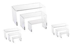 Tùy Chỉnh Đa Tầng Rõ Ràng <span class=keywords><strong>Acrylic</strong></span> Duy Nhất Cao Gót Giày Hiển Thị Chủ Rack Hiển Thị Đứng Cửa Hàng Kệ Trưng Bày - Product Image 2