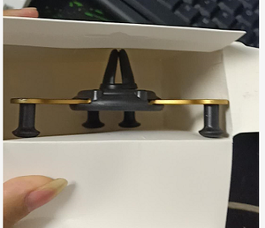 携帯電話用の自動車用ナビゲーションホルダークリエイティブ笑顔ユニバーサル重力車ブラケットエアベント - Product Image 3