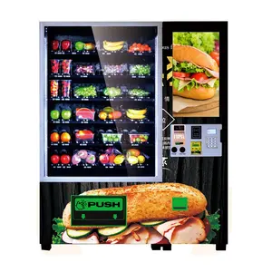 Французский стандартный комбинированный торговый автомат для сэндвичей с лифтовой системой