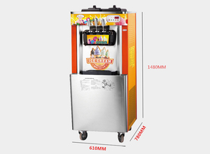 Công suất lớn <span class=keywords><strong>Mochi</strong></span> Máy làm kem cho tự chế sữa kem - Product Image 5