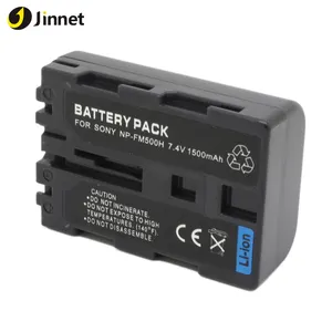 Jinnet Rechargeable Battery NP-FM500H FM500H 대 한 페리아 z l36h 소니 DSLR-A100/B A200 A300 A350