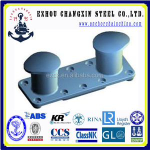 China proveedor doble bitas <span class=keywords><strong>cruz</strong></span> bolardos marinos - Product Image 5