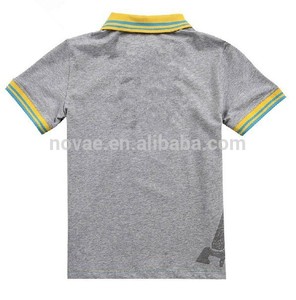 Design de mode manches courtes garçons <span class=keywords><strong>Polo</strong></span> chemise de qualité supérieure nouvelle garçon t-shirts bébé chemises enfants - Product Image 3