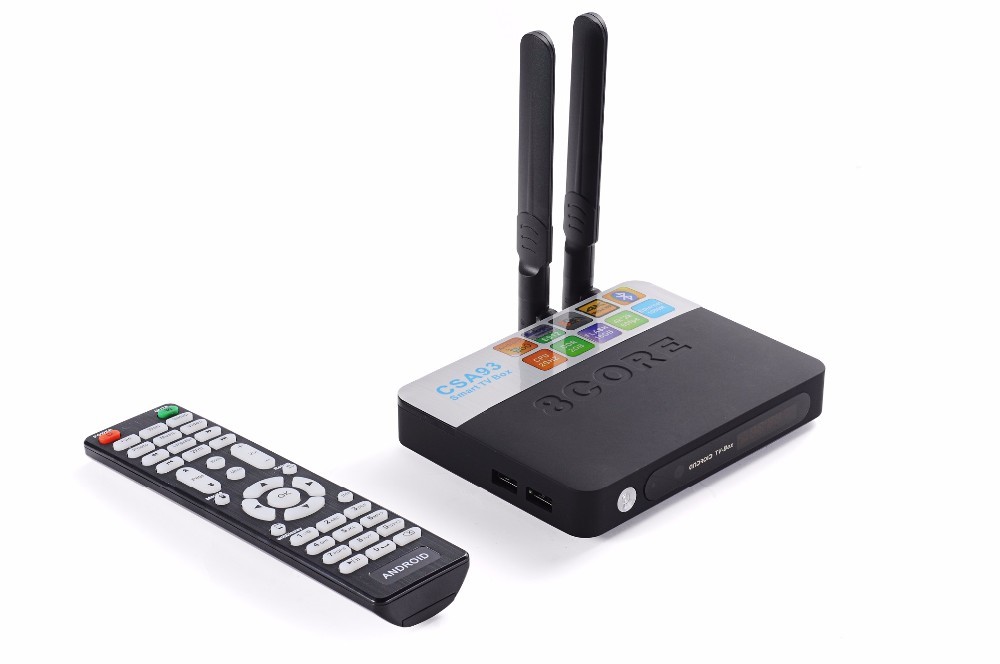 2017 Nueva Amlogic S912 Octa core Android 6.0 KODI 17.0 Bluetooth 4.0 Smart TV Box/ott tv box CSA93
