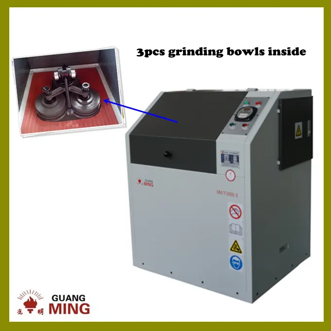 CE certificate iron ore small pulverizer machine, metallurgical sample preparation electric grinder