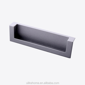 Modern <strong>Chest</strong> Drawer <strong>Handle</strong> Invisible Dark Pull <strong>Handle</strong> Concealed Embedded Drawer Cabinet <strong>Handle</strong> - Product Image 4