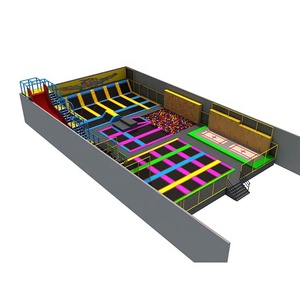Trampolino Indoor per Bambini Mingte di Alta Qualità, Materiale EVA ABS, Rete Protettiva, Design Professionale, Trampolino Commerciale per Interni - Product Image 3