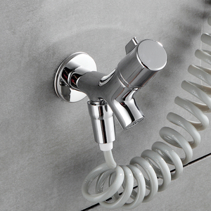 Fapully Chrome ABS Туалет Биде Душевая насадка Showerhead shattaf спрей ванная комната опрыскиватель ручной биде - Product Image 3