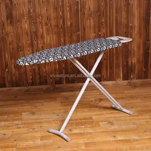 VIVINATURE Big Size Mesh Metal Ironing Board With clothes rack