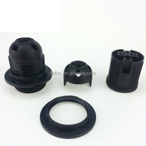 <span class=keywords><strong>E27</strong></span> Đầy Đủ Chủ Đề Nhựa Đèn Chủ Ổ Cắm CE CQC Chứng Nhận Màu Đen Và Trắng Có Thể Chọn - Product Image 3