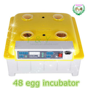 Conception Offre Spéciale Plateau à oeufs à retournement automatique Incubateur d'oeufs numérique bon marché 48 JN8-48 d'éclosion d'oeufs à vendre avec CE - Product Image 2