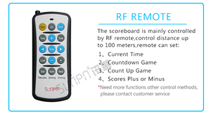 Elettrone di Calcio Scoreboard Maker Display Score Board Cifre esterna Quadro di Valutazione - Product Image 5