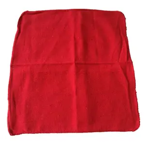 Bisa Dicuci Katun Merah Toko Handuk untuk Membersihkan Minyak dan Gemuk