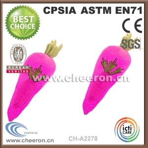 Super cute gemüse <span class=keywords><strong>pl</strong></span>üschtier fabrik optionalen farb- - Product Image 3