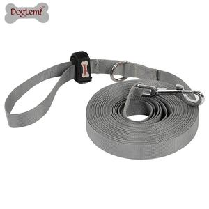 <span class=keywords><strong>Obedience</strong></span> Recall Control Training Dog Collar Leash Set con luces LED Long 15ft 30ft 50ft Nylon Pet Training Leash para perros - Product Image 2