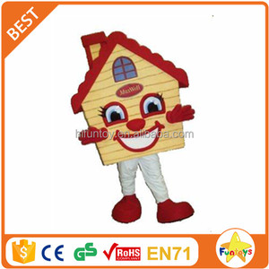 Funtoys CE casa de dibujos animados mascota de disfraces de adultos - Product Image 1