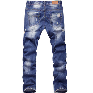 En gros fabriqué en Chine personnalisé pas cher porter hommes roche relance jeans - Product Image 3