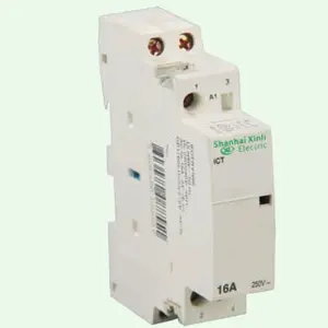 ICT Series Household 2 Pole AC Contactor with Automatic Function