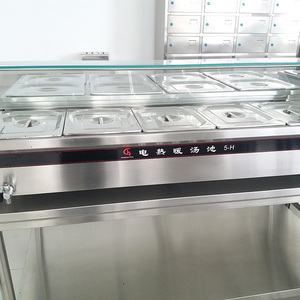 Recipiente para Alimentos, Calentador de Alimentos de Acero Inoxidable, Exhibidor de Alimentos para Buffet, Calentador de Pollo - Product Image 3